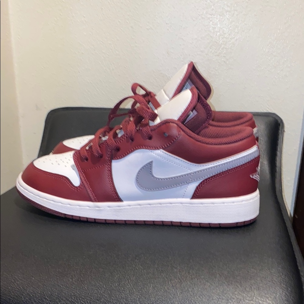 Nike Kids Sneakers Red and Gray